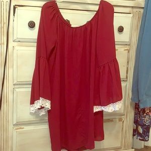 Francesca’s Maroon Dress (medium)